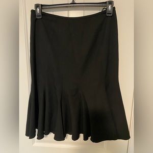 Nine West Black Skirt Flowy